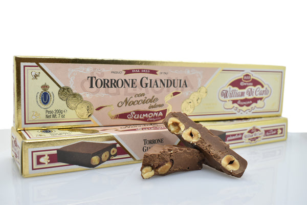 Torrone | Nocciolato al Gianduia | 200g - I.R.C. William Di Carlo Srl